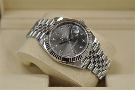 rolex 31mm datejust rhodium|Rolex Datejust 41 retail price.